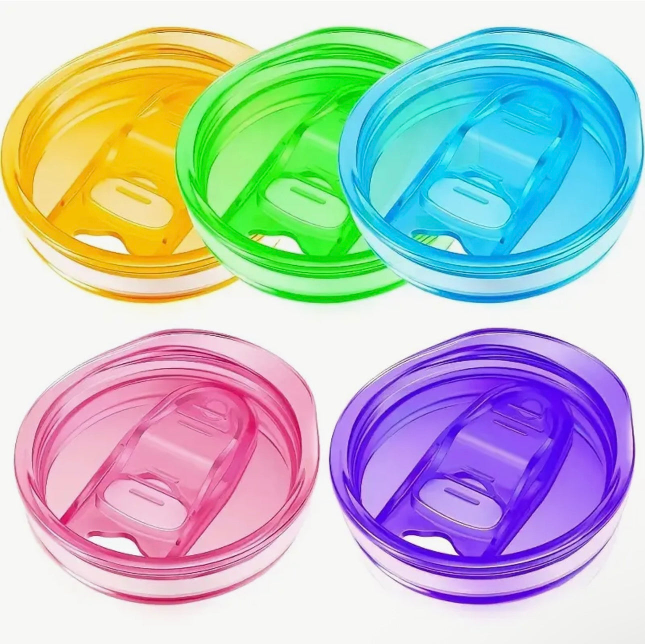 Acrylic Coloured Lids ❤︎