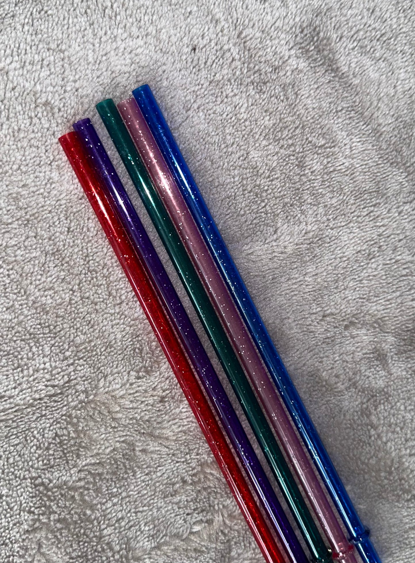 Glitter Straws ❤︎