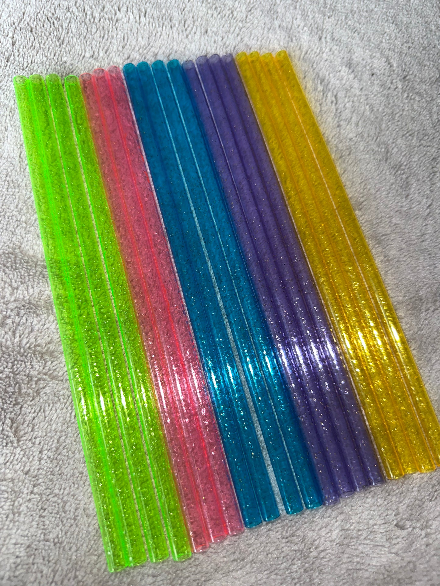 Glitter Straws ❤︎