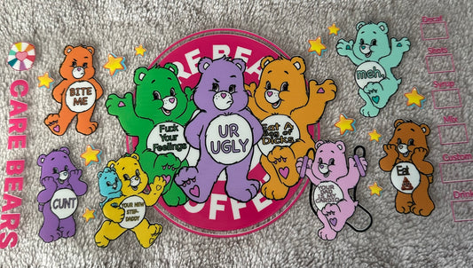 Care/Swear Bear Wraps ❤︎