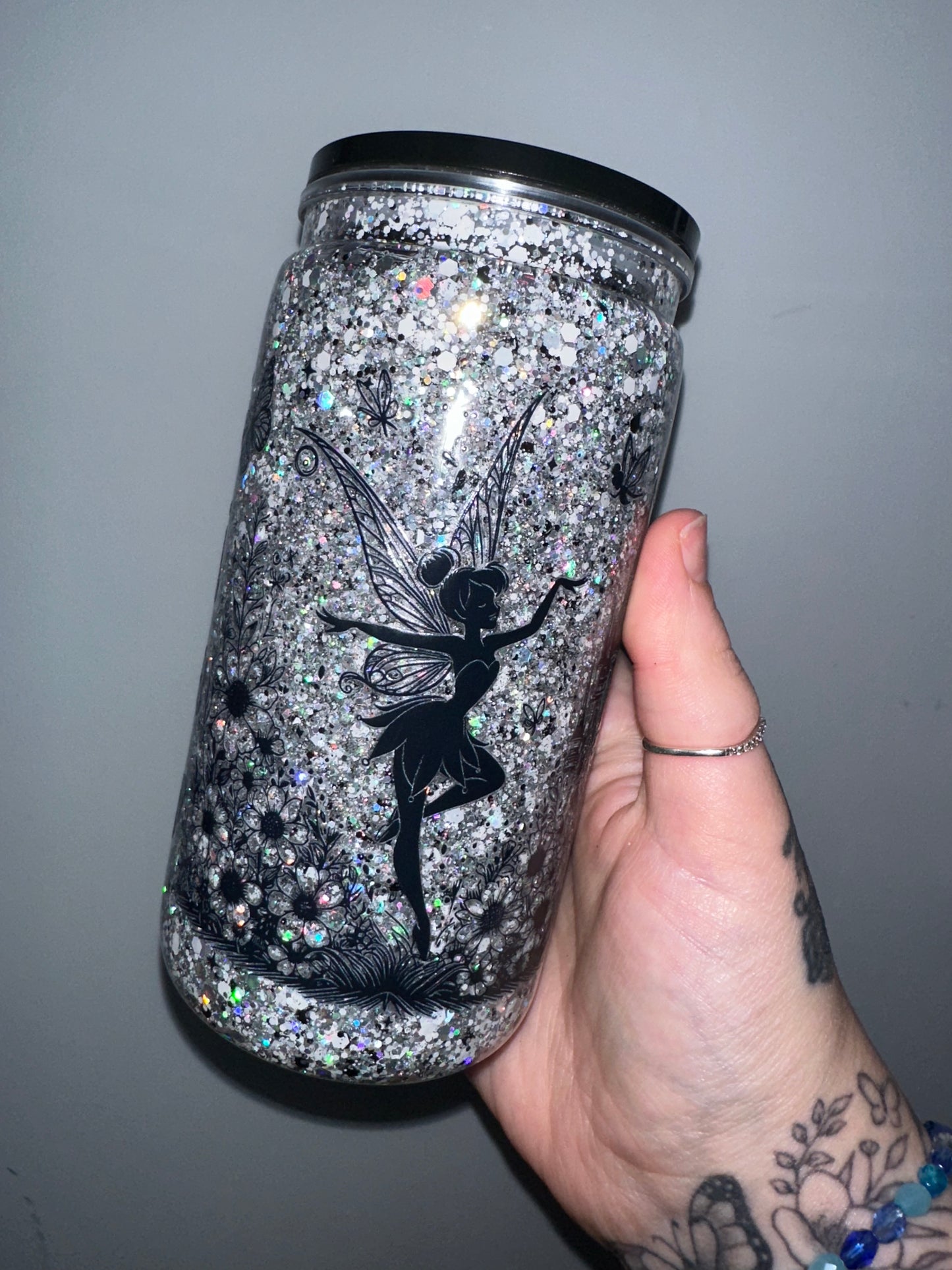 16oz Acrylic Snow Globe ❤︎