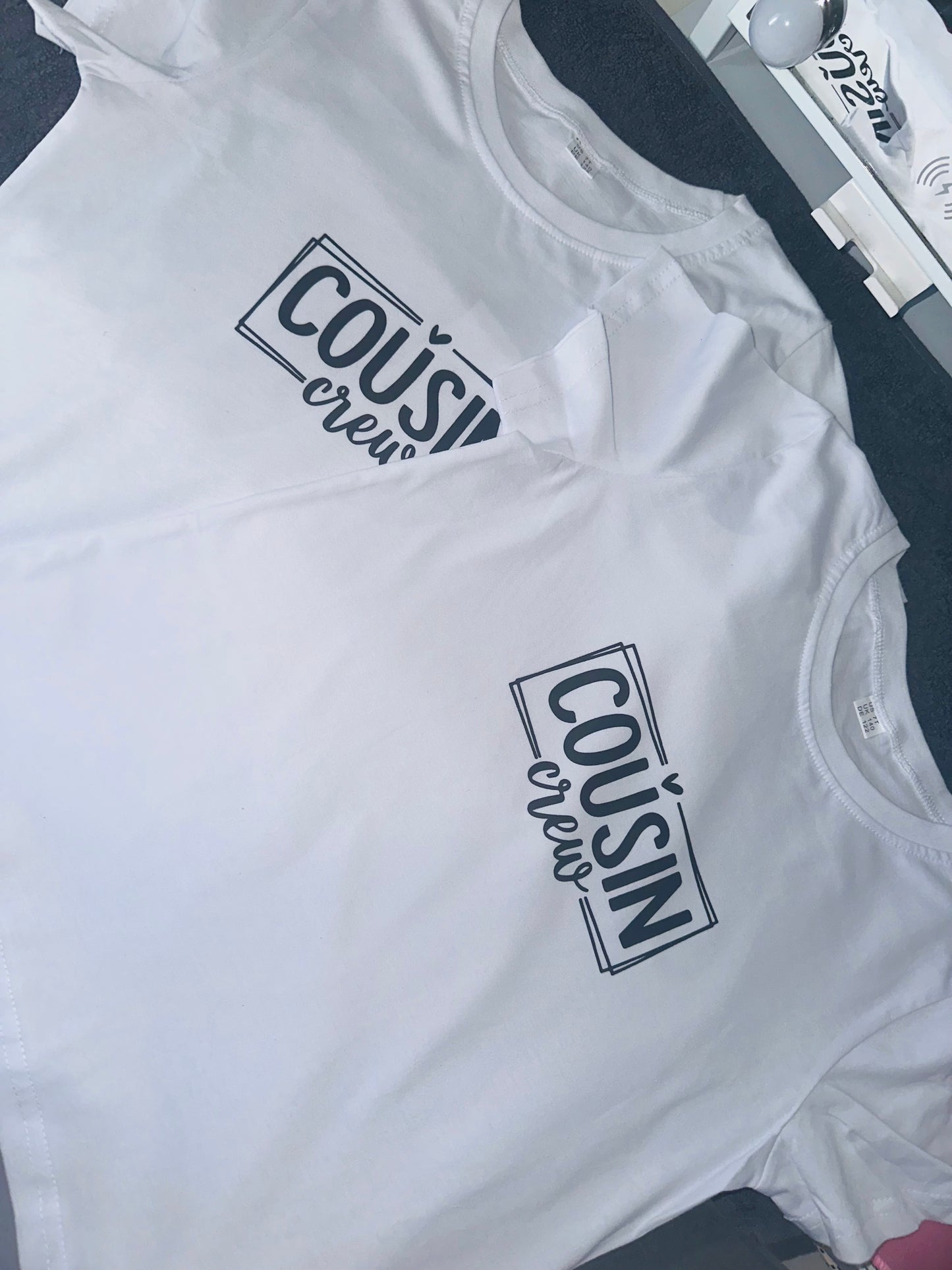 Kids Custom T-shirts (White, unless colour preference made) ❤︎