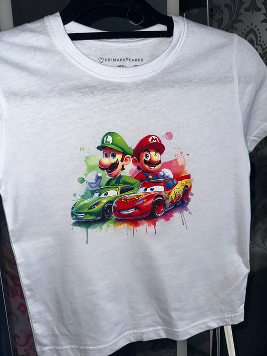 Kids Mario & Luigi T-shirt ❤︎