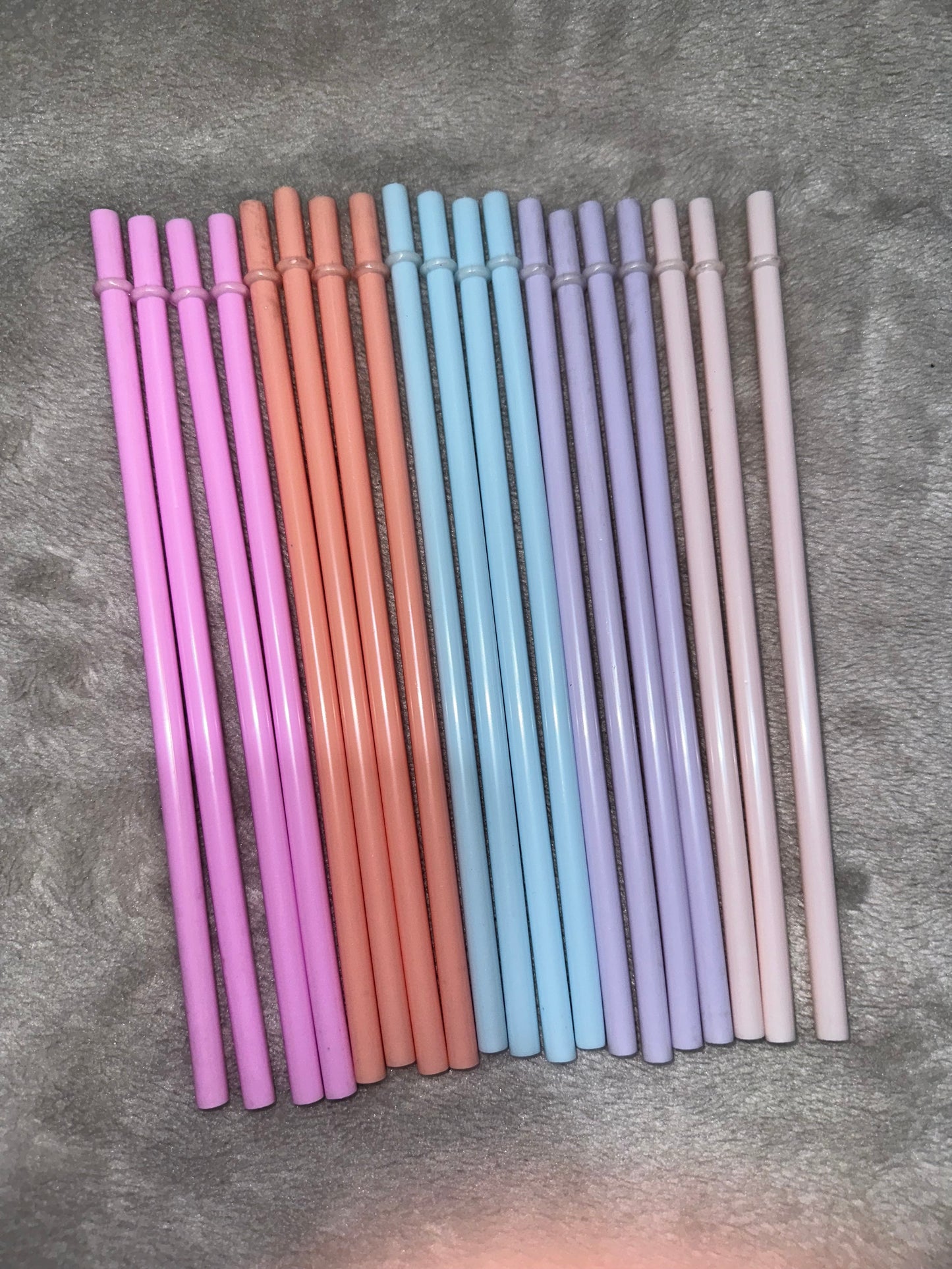 Coloured Straws ❤︎