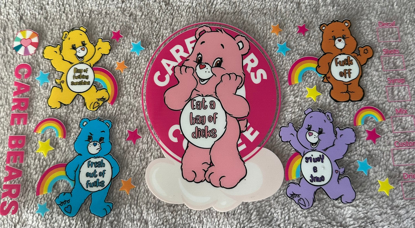 Care/Swear Bear Wraps ❤︎