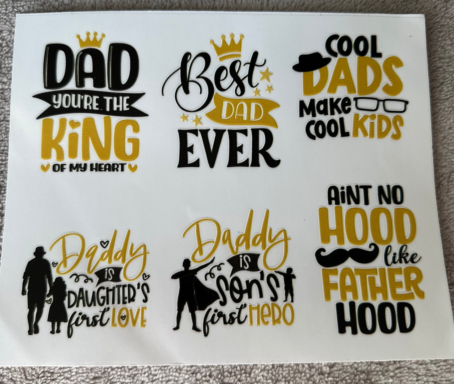 Mum/Dad Wraps ❤︎