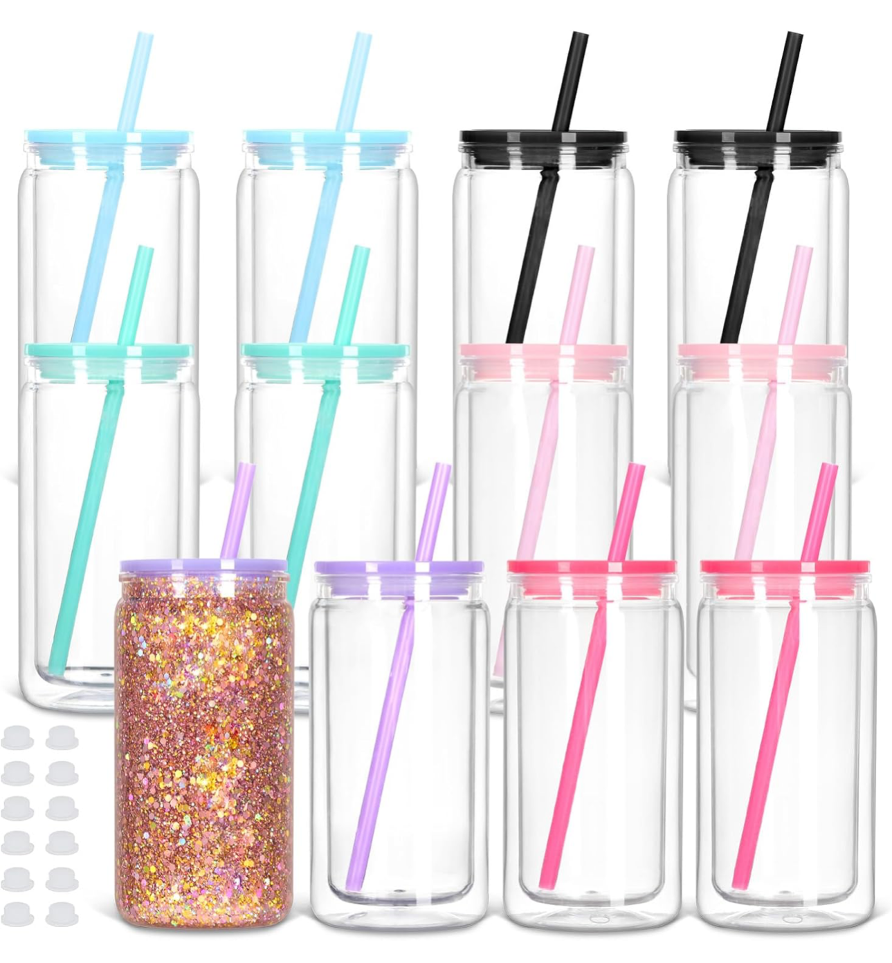 16oz Acrylic Snow Globe ❤︎