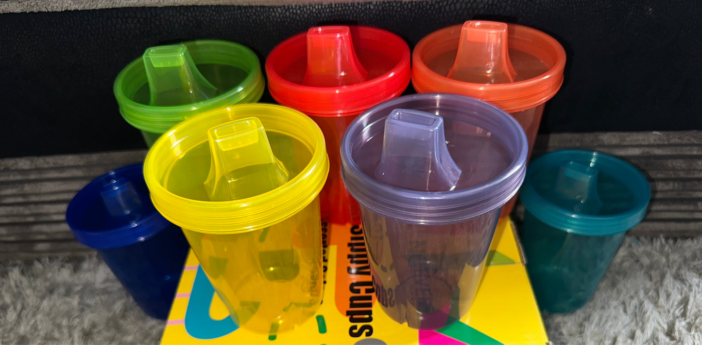8oz Kids Sippy Cups ❤︎