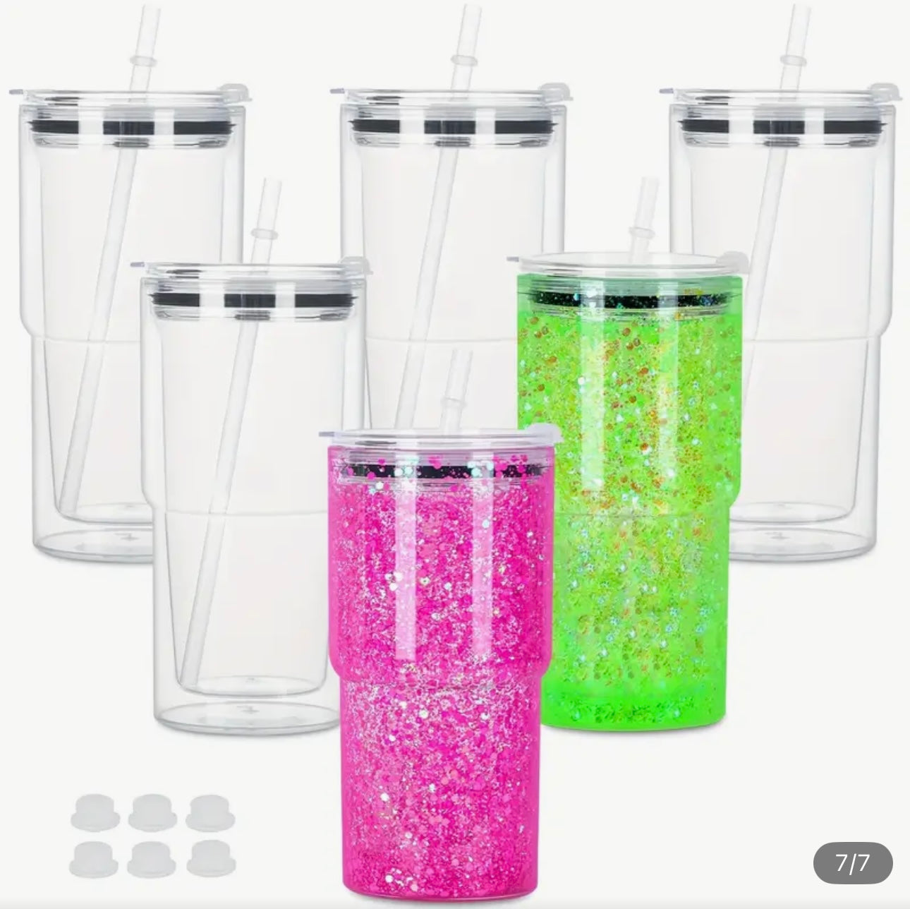 18oz Snow Globe Tumblers ❤︎