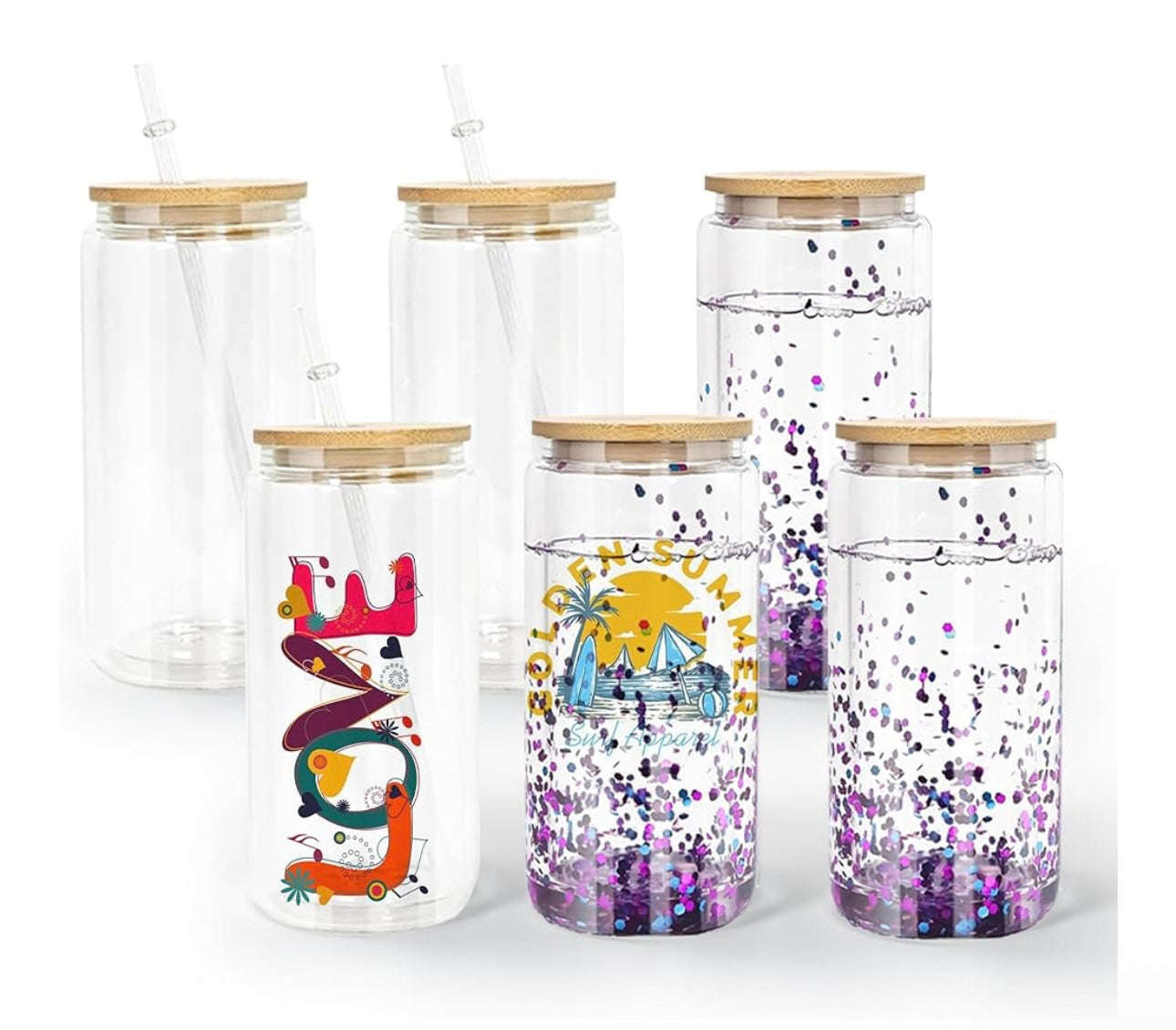 Glass Snow Globes ❤︎