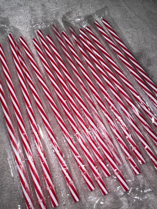 Candy Cane Straws ❤︎