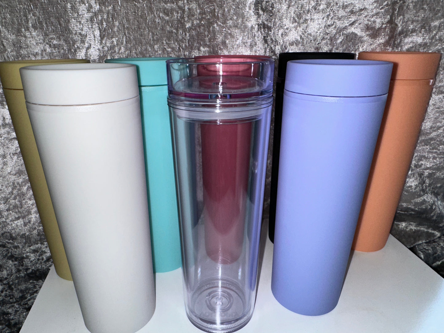 16oz Matte Slim Tumbler ❤︎