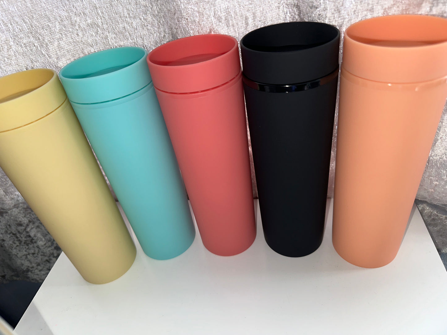 16oz Matte Slim Tumbler ❤︎