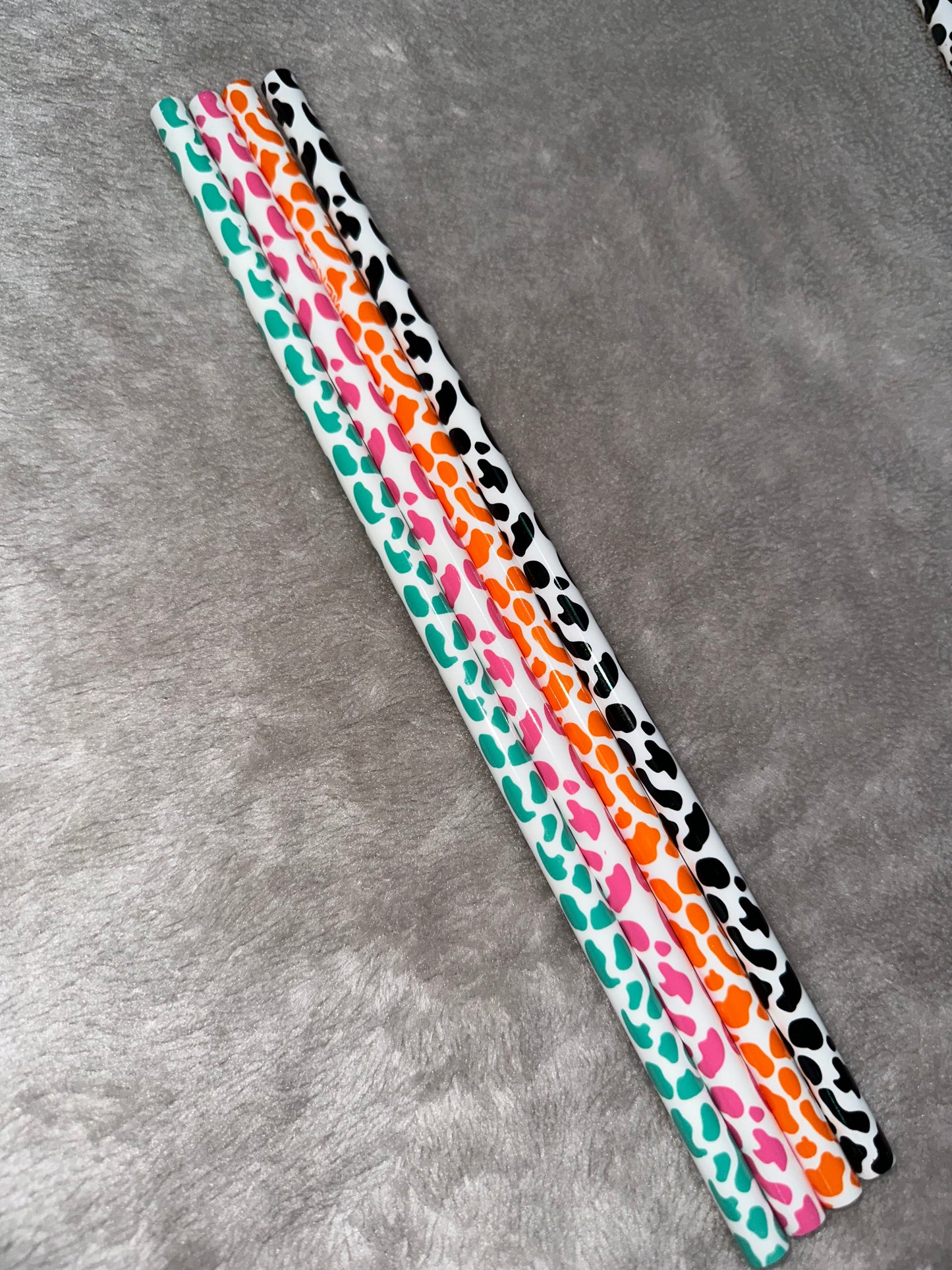 Cow Print Straws ❤︎