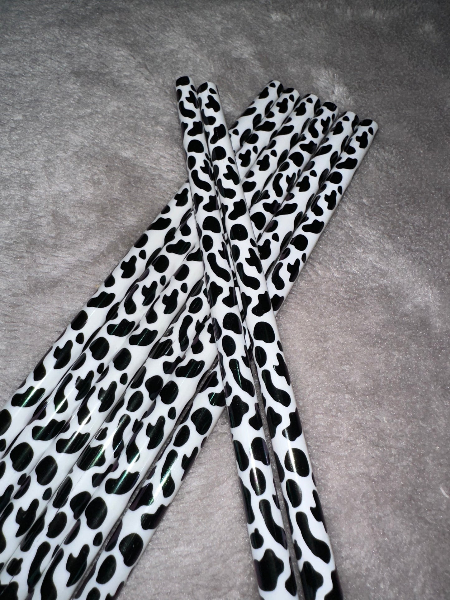 Cow Print Straws ❤︎