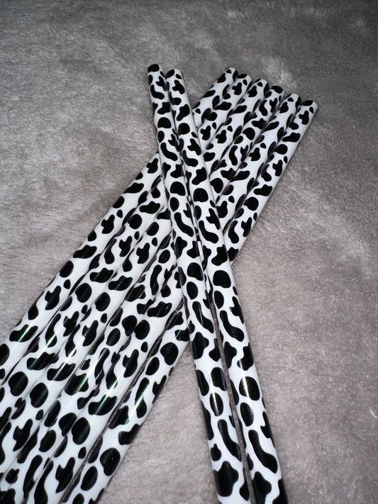 Cow Print Straws ❤︎