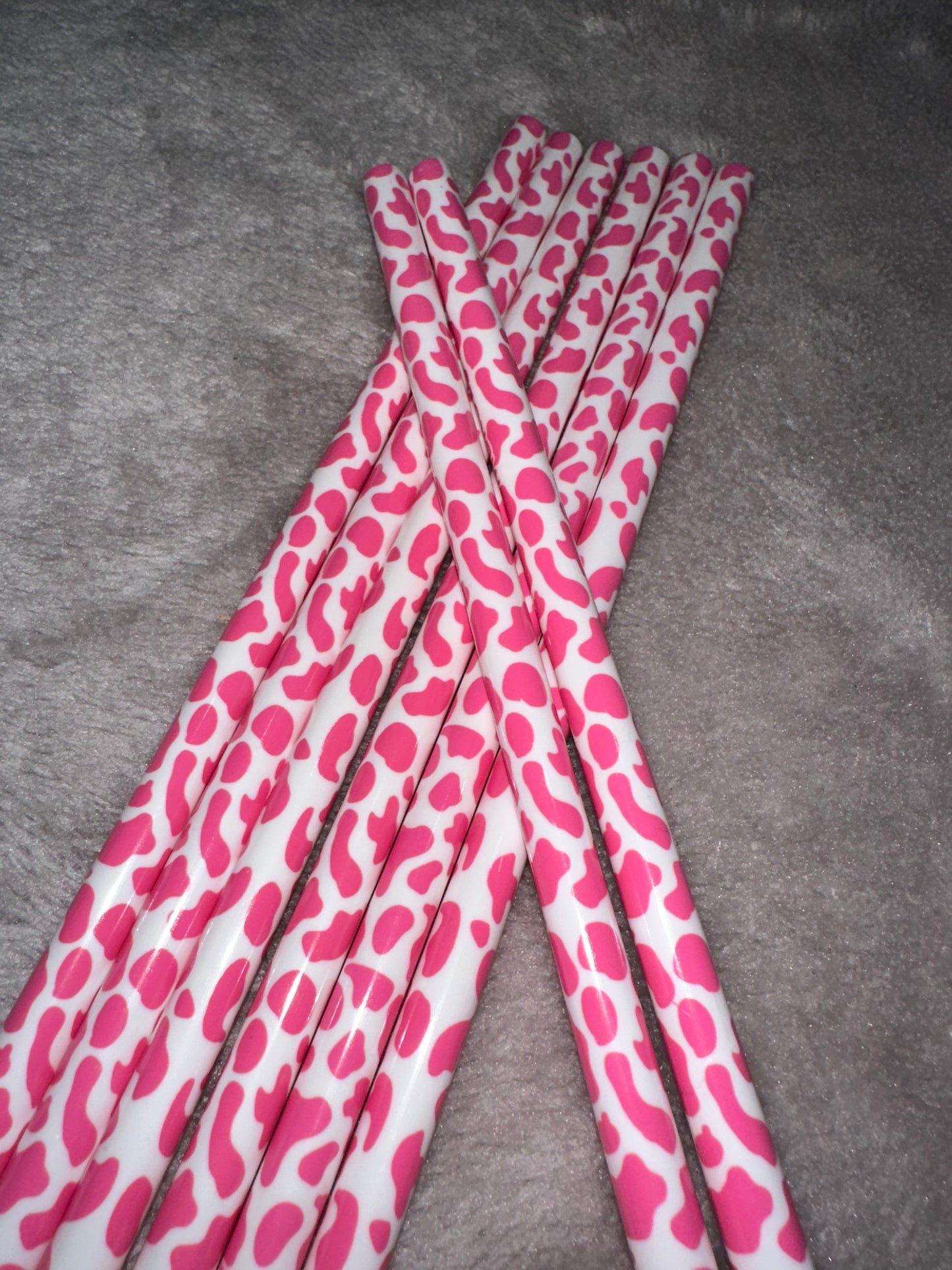 Cow Print Straws ❤︎