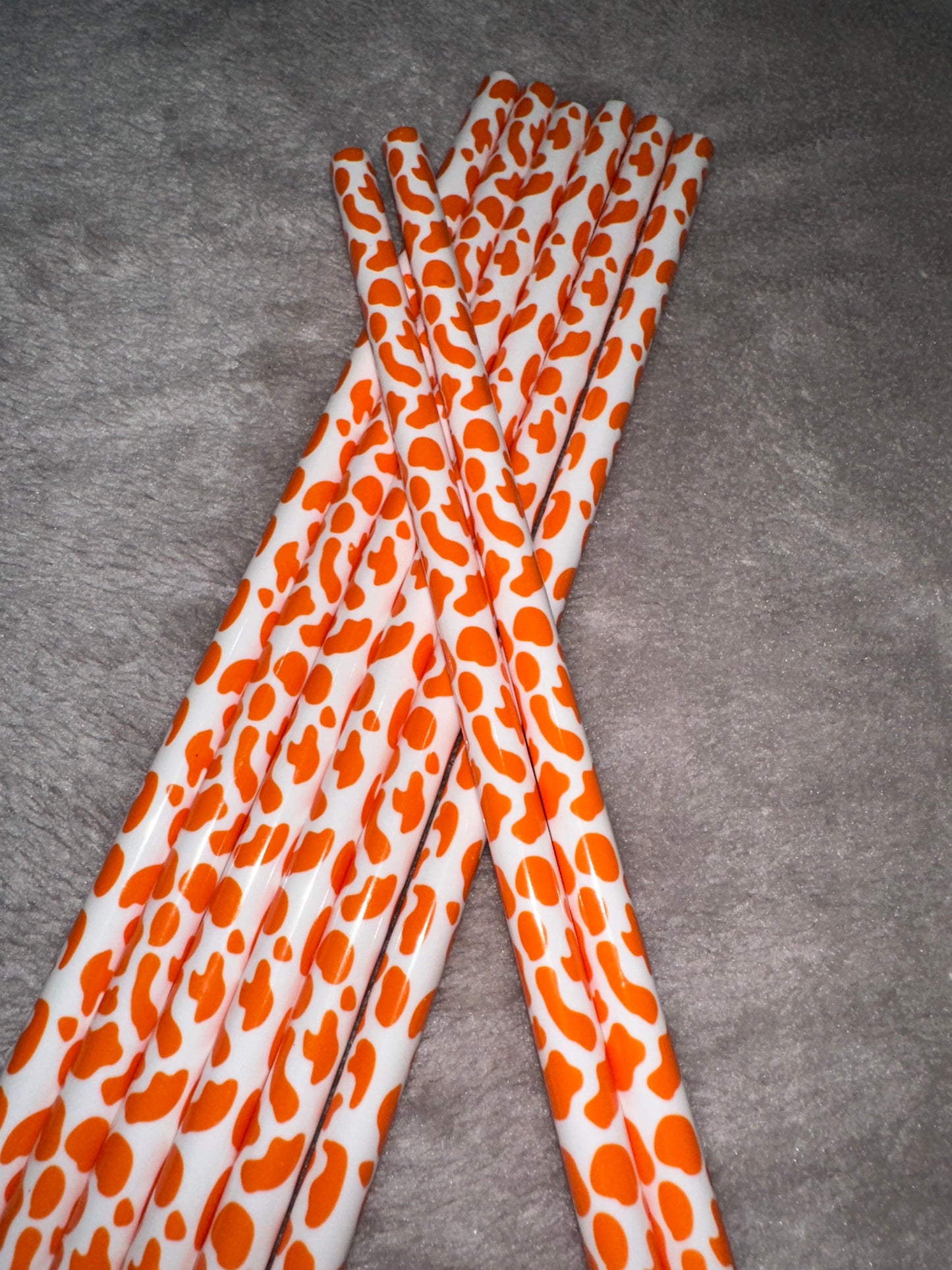 Cow Print Straws ❤︎