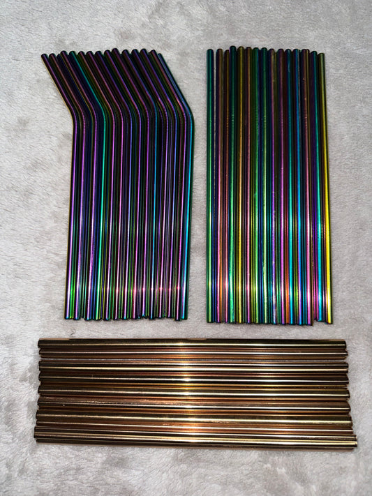 Stainless Steel Straws ❤︎