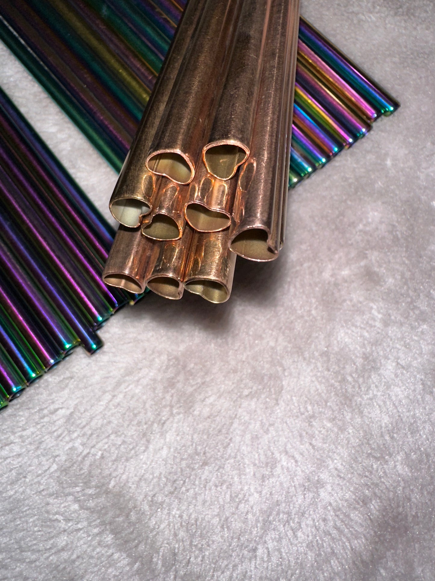 Stainless Steel Straws ❤︎