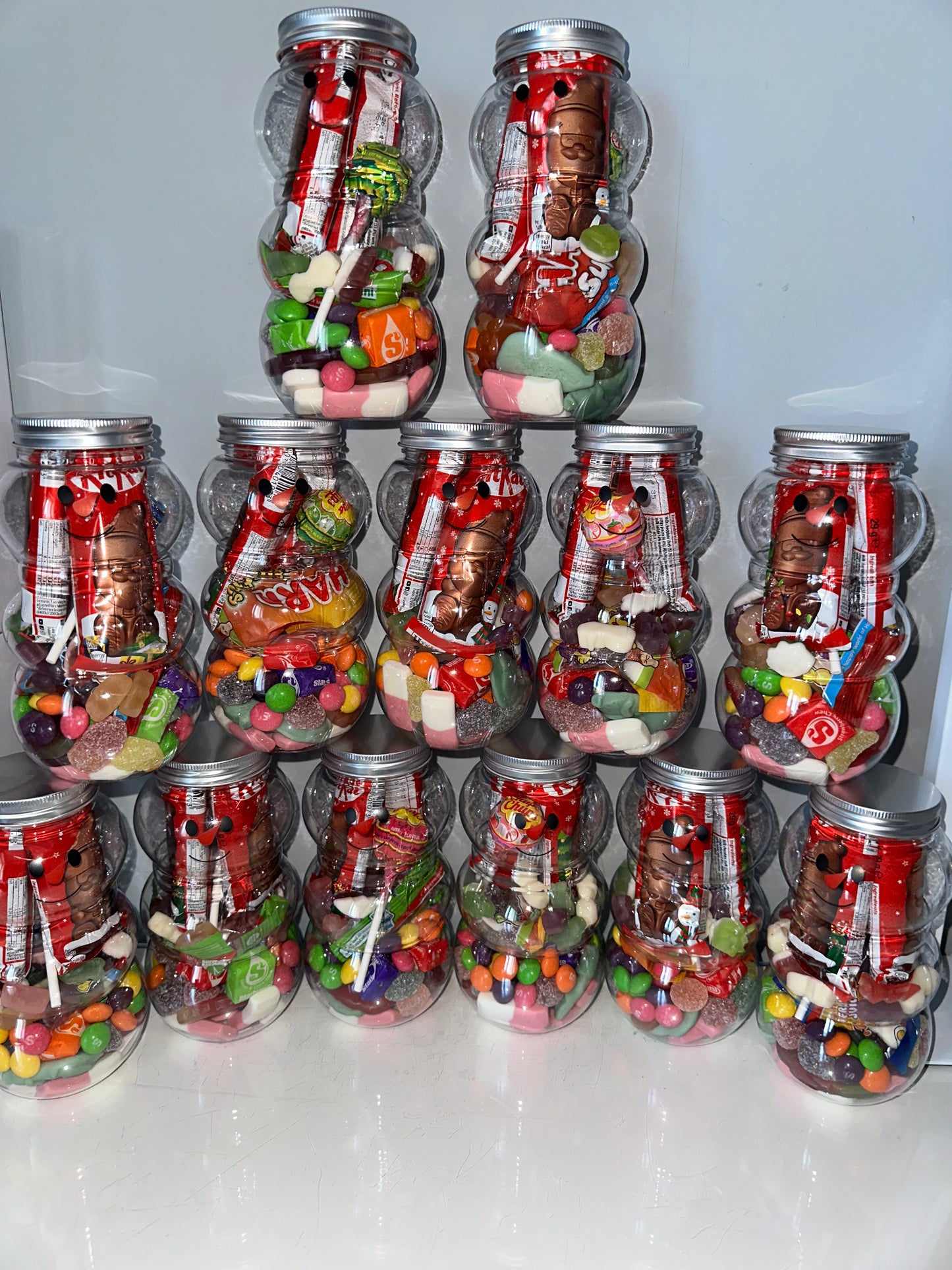 Snowman Sweet Jars ❤︎