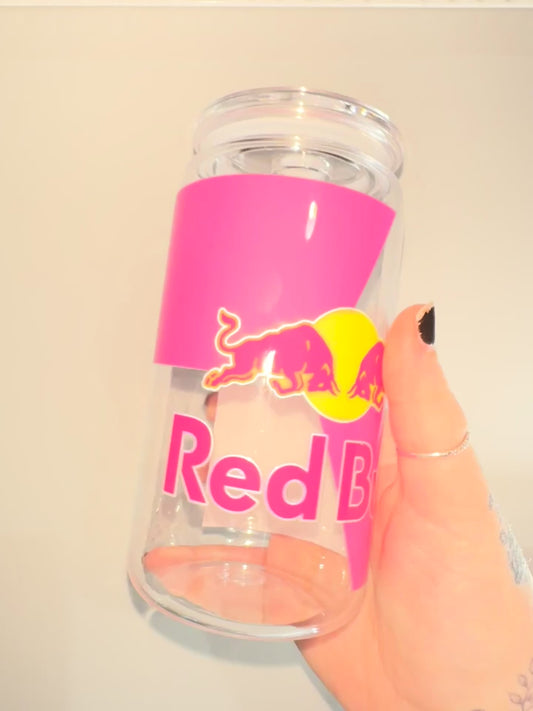 Pink Redbull Acrylic Cup ❤︎